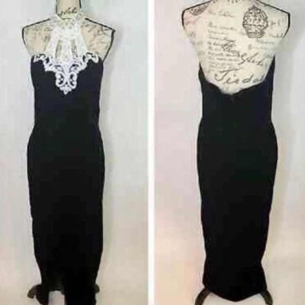 NWOT Vintage Jessica McClintock Gunne Sax Formal Maxi Dress